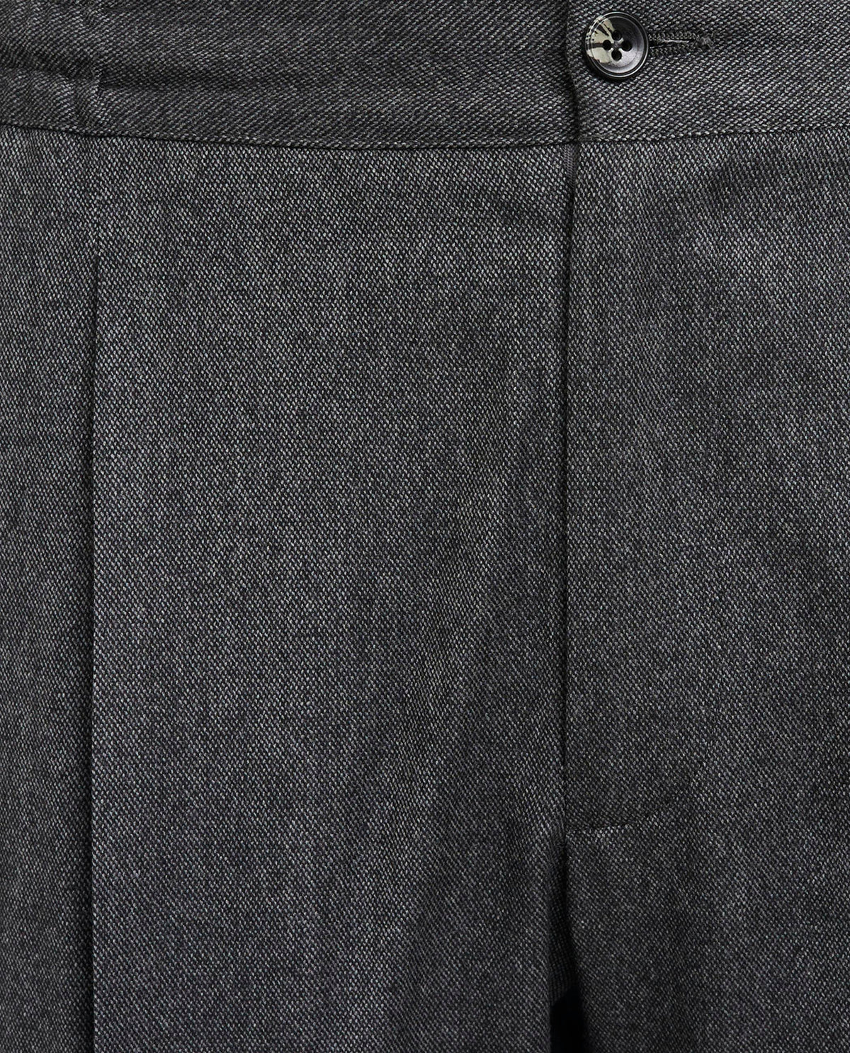 Wol Cashmere Casual Broek - Grijs