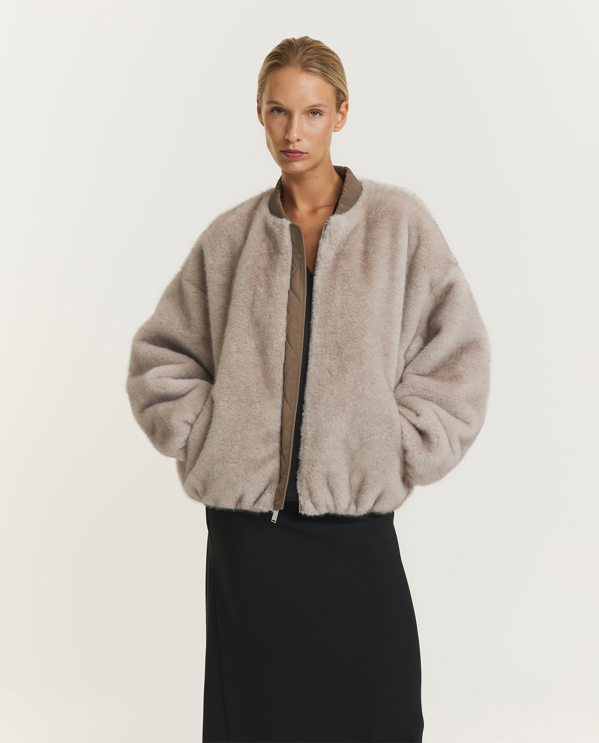 Pearl Reversible Bomber Jacket