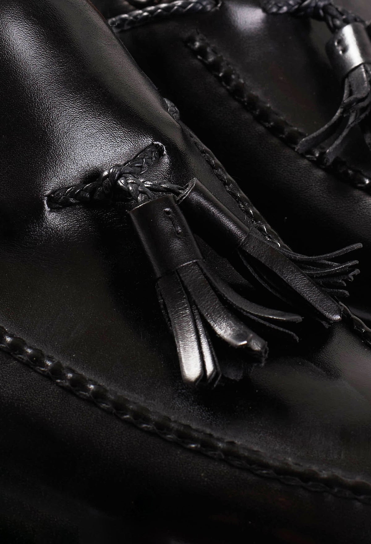 Leather Tassel Loafer