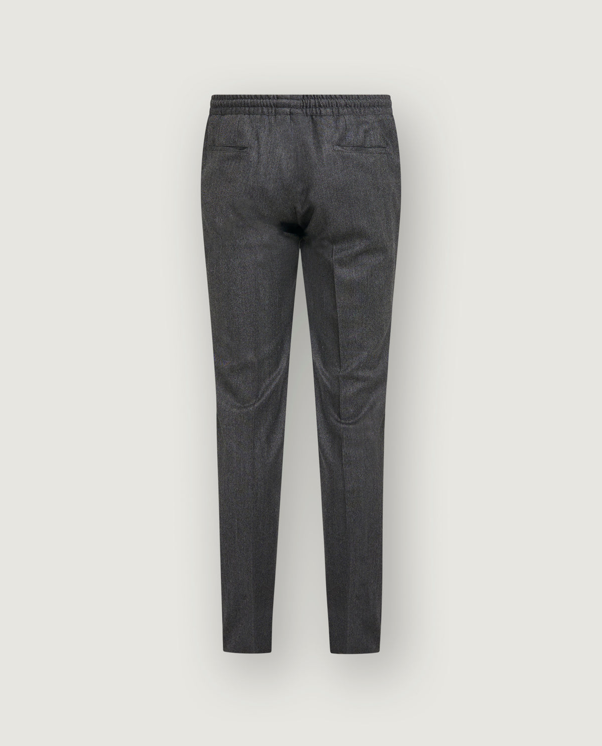 Wol Cashmere Casual Broek - Grijs