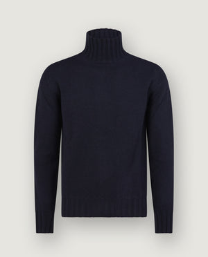 Grove Cashmere Trui - Donkerblauw