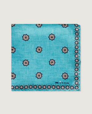 Printed Silk Pocket Square