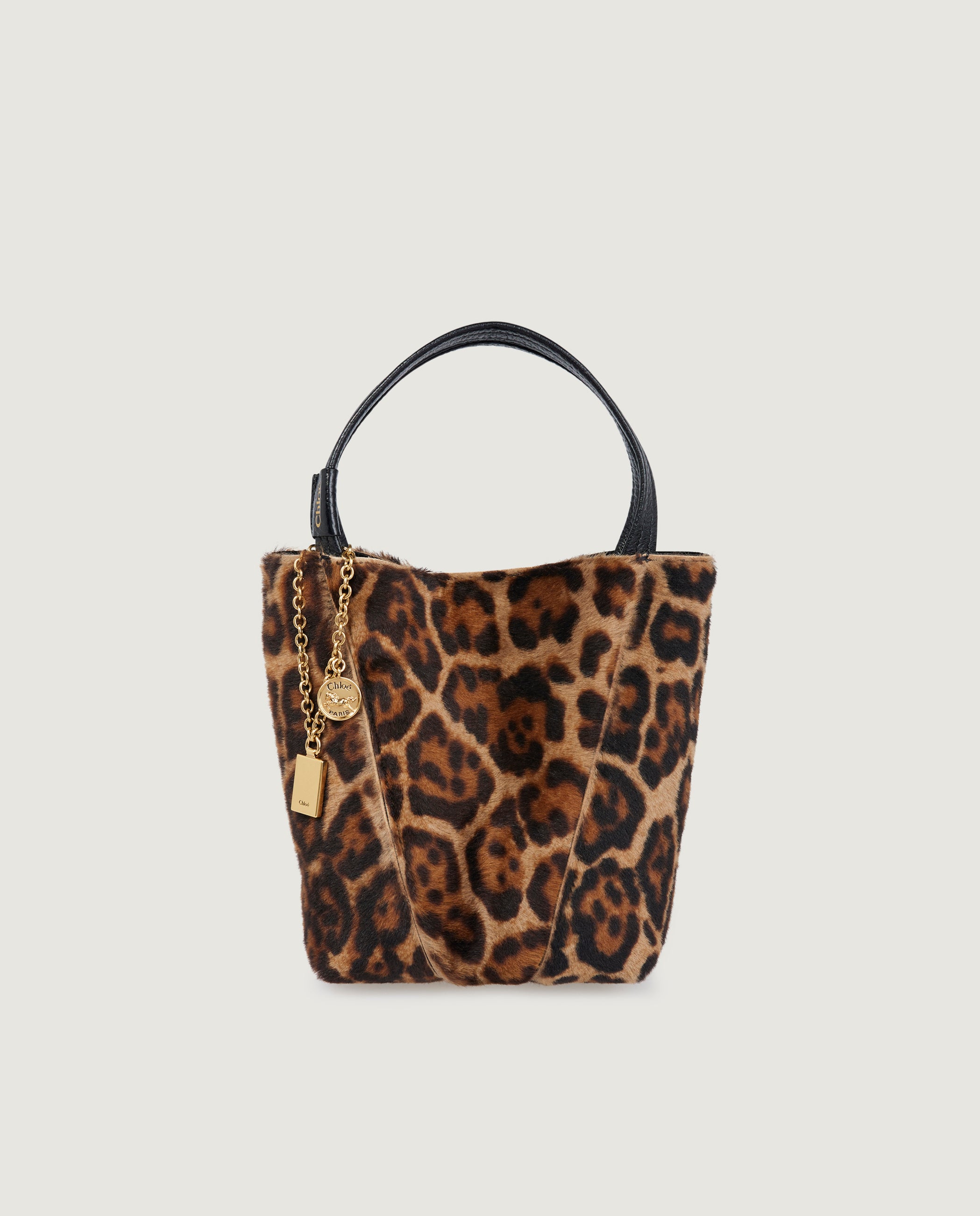 Kleine Spin Tote Bag - Bruin