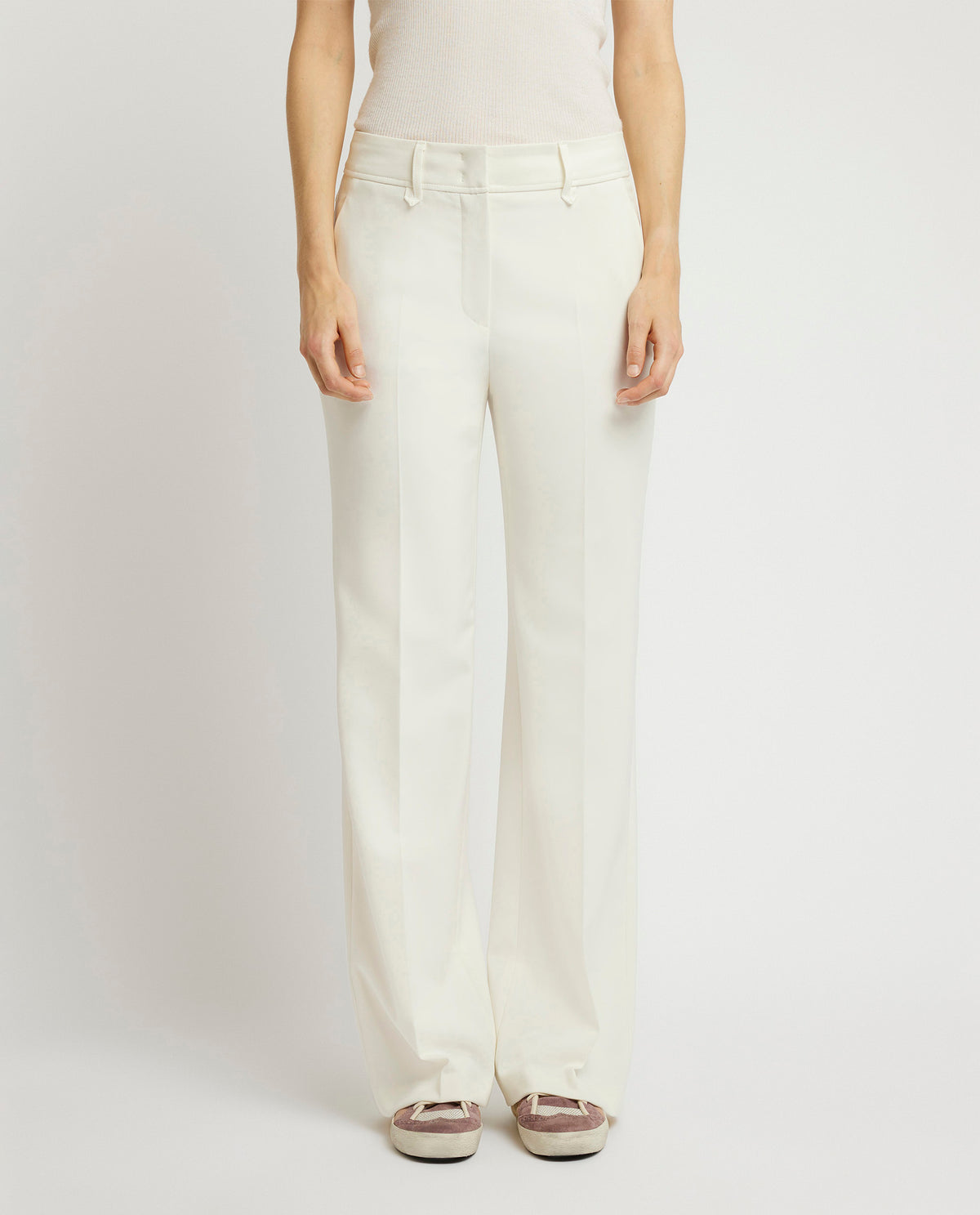 Straight fit trousers