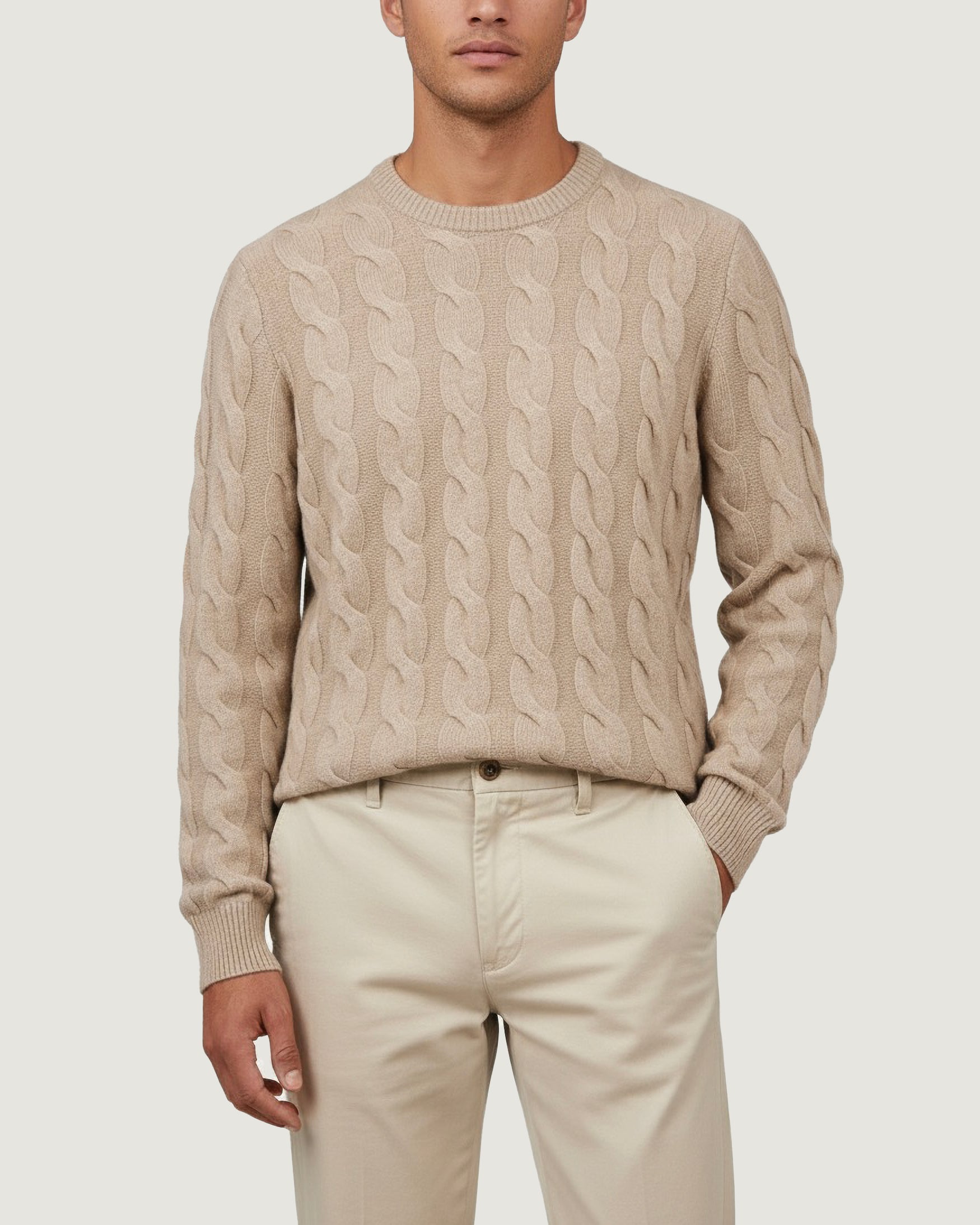 Cashmere Cable Sweater