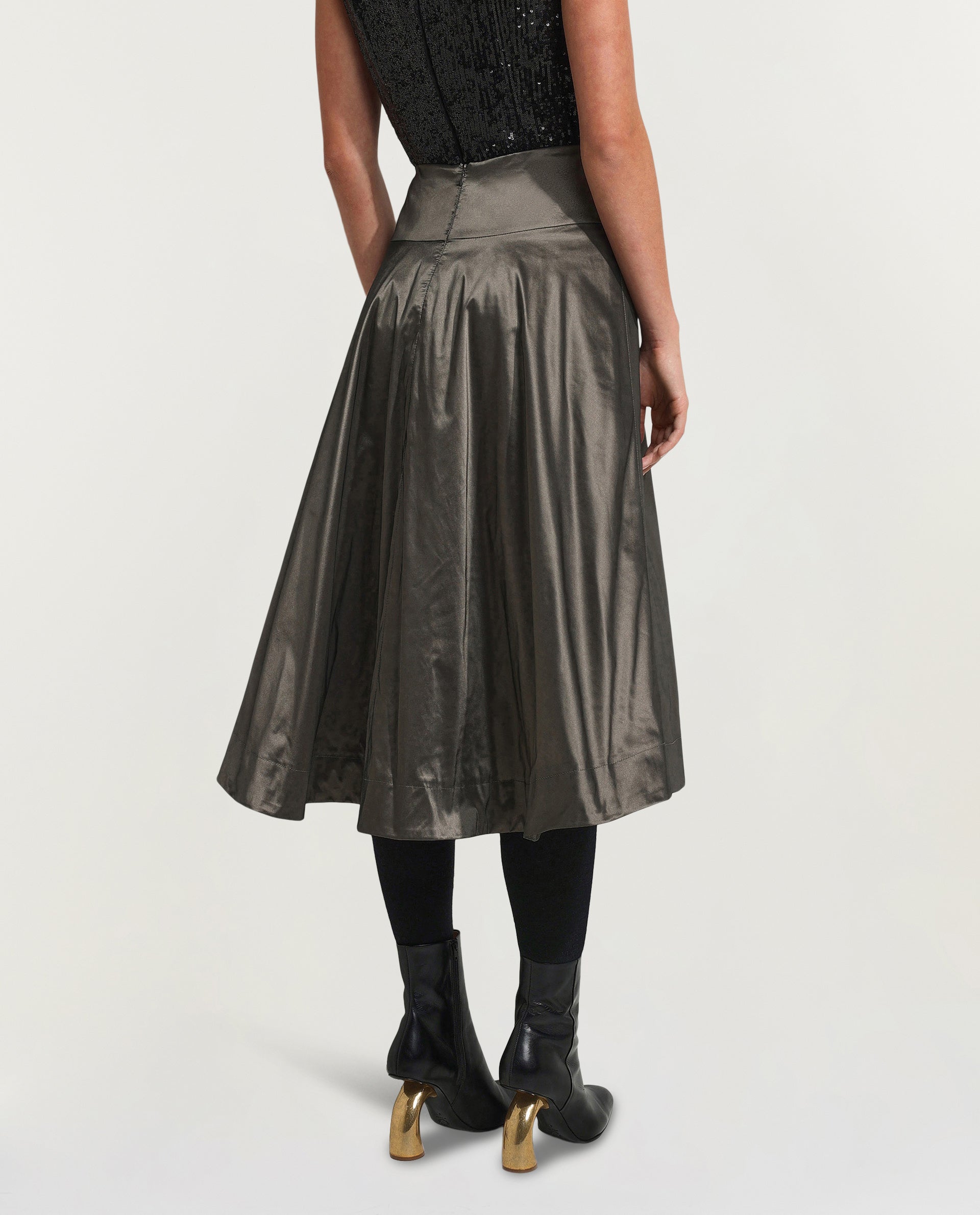 A-lijn midi skirt