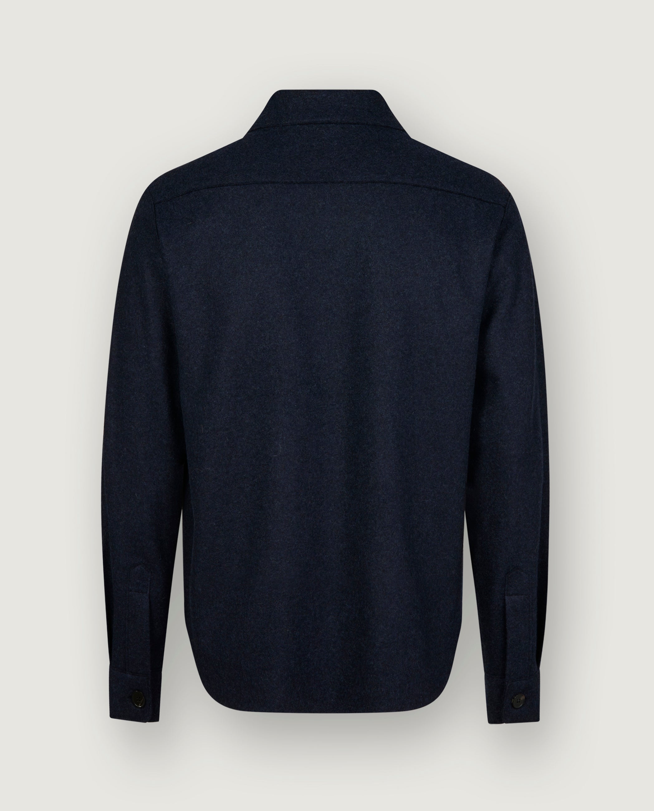 Cashmere Overshirt - Blauw