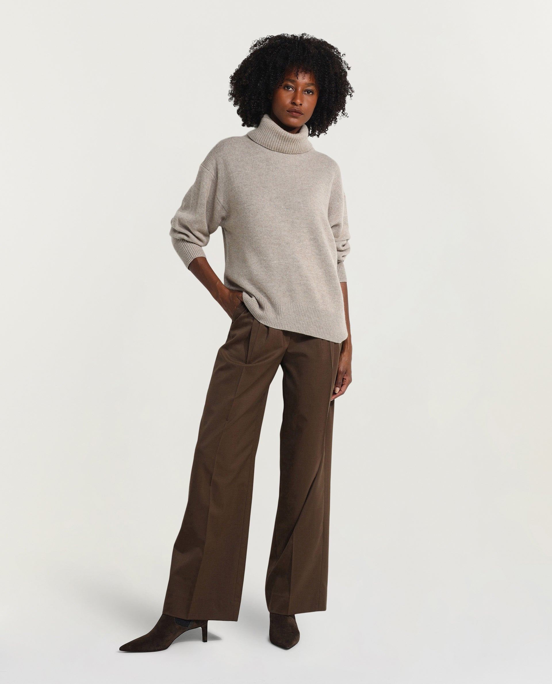 Wool trousers