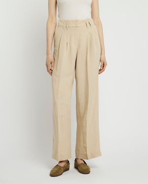 Wide leg trousers