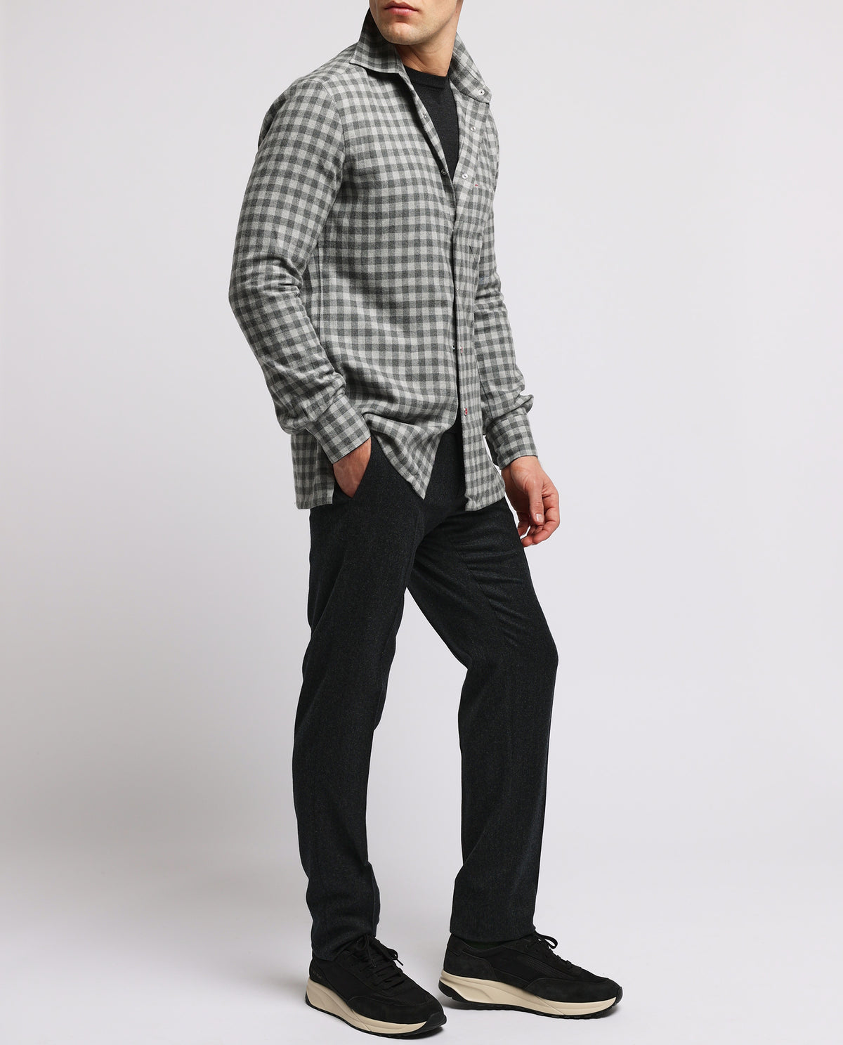 Checked flanel shirt