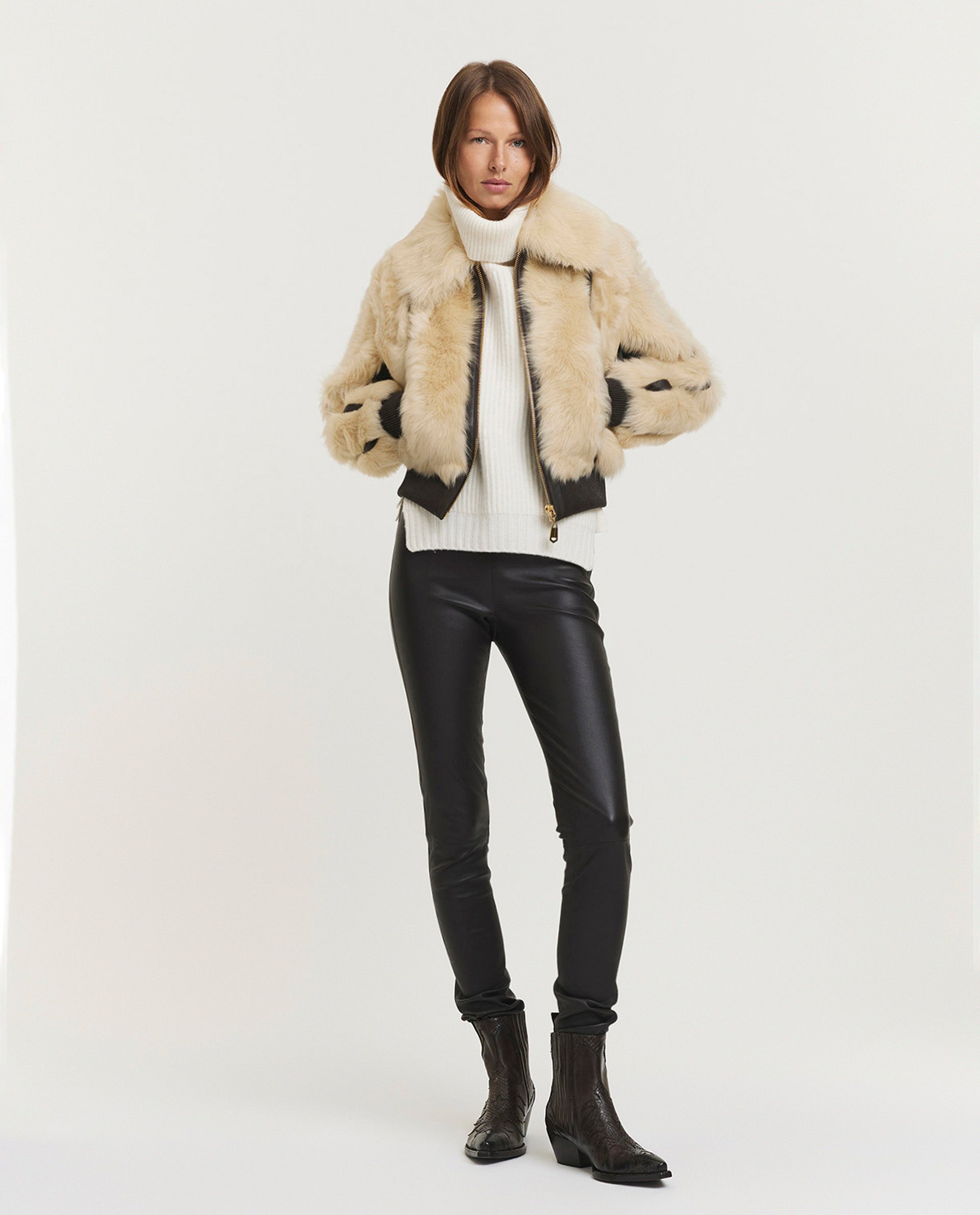 Shearling jacket 


