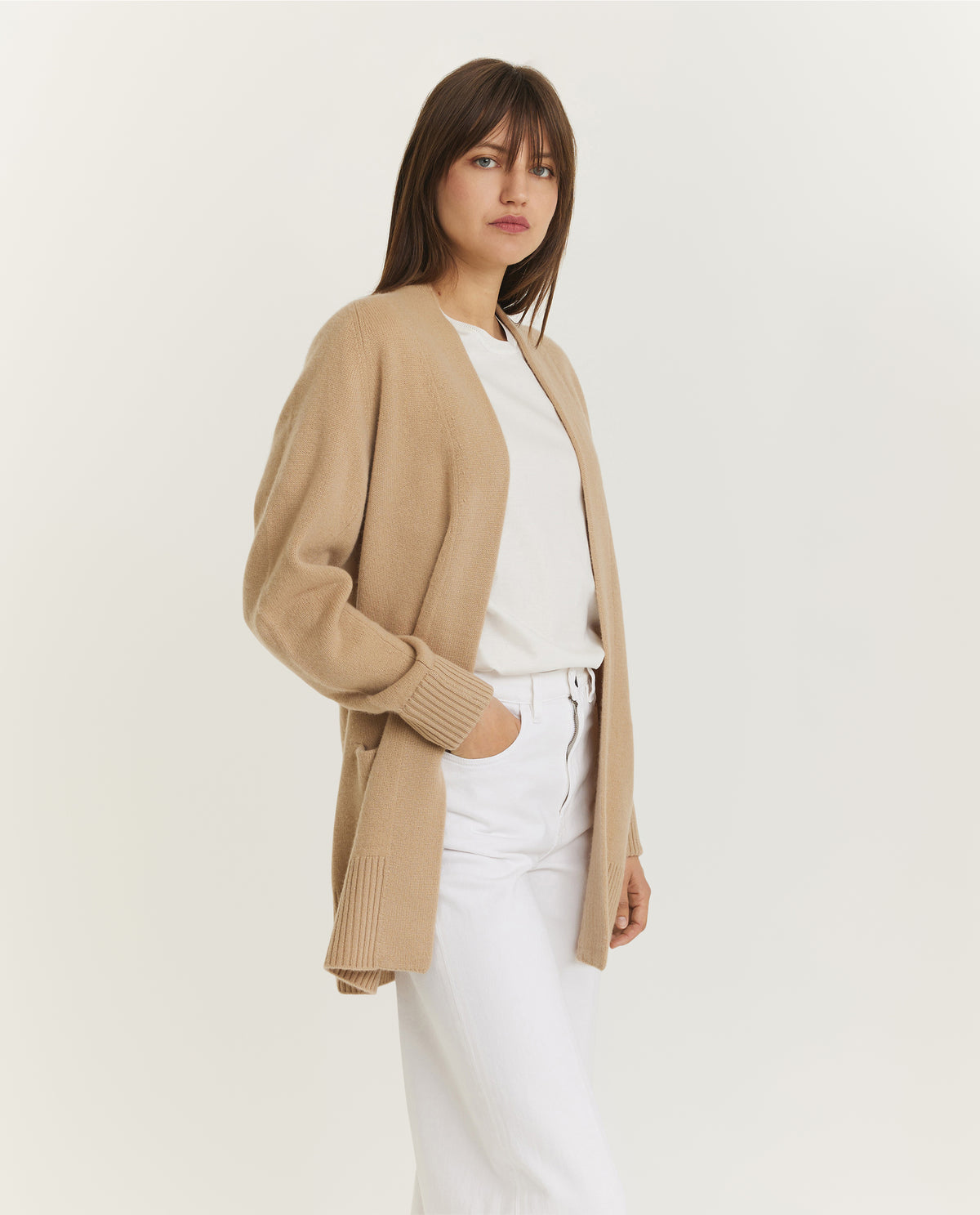 Cashmere Vest - Lichtbruin