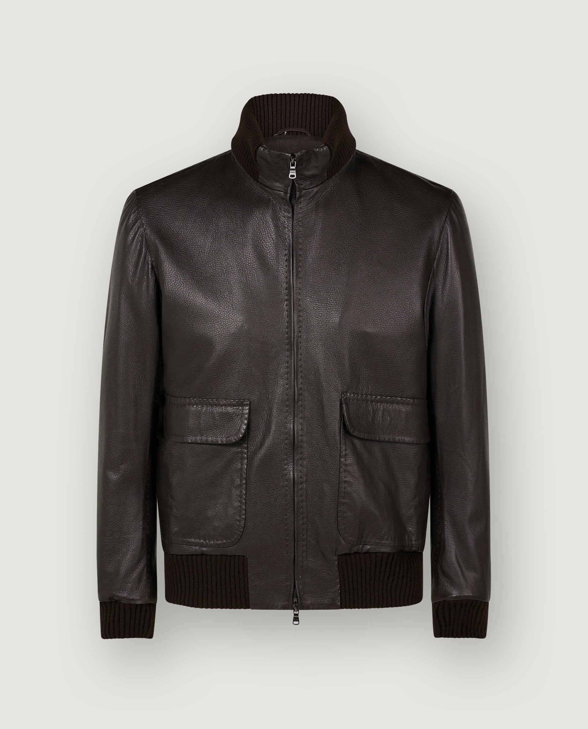 Handgemaakte Nubuck Bomber