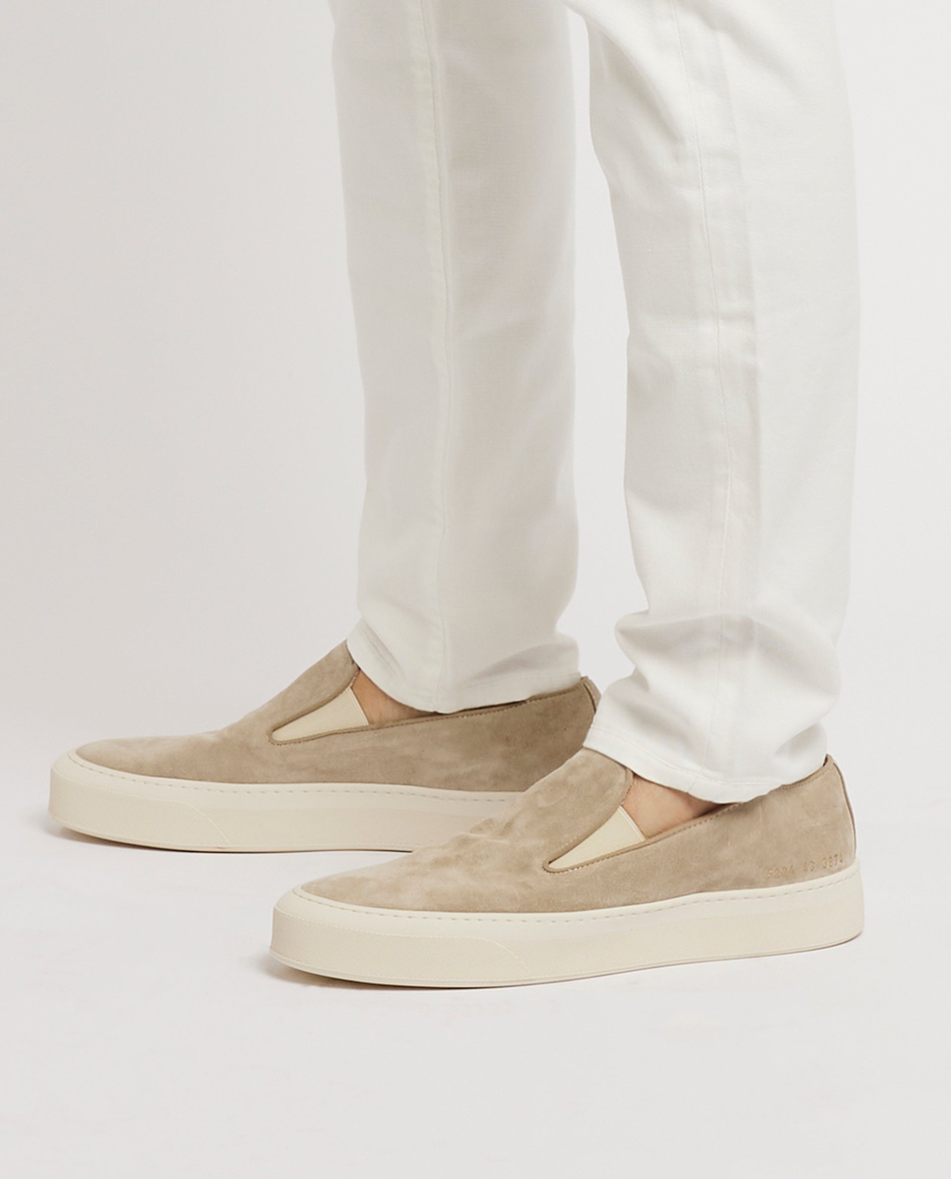 Suede Slip-Ons