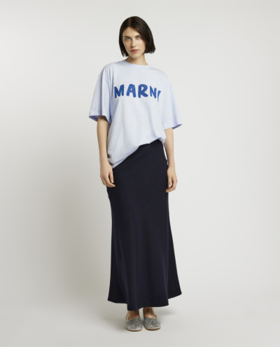 Wool maxi skirt 