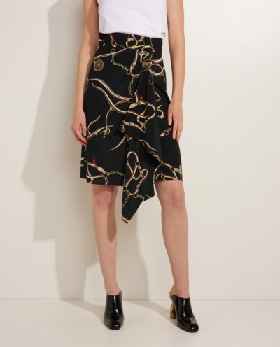 Skirt with print 