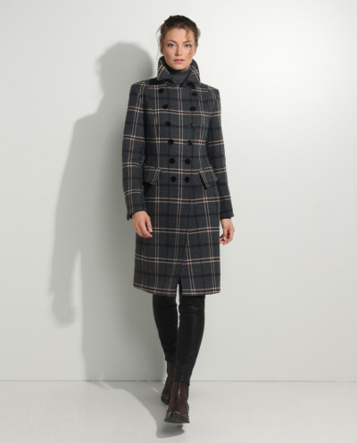 Wool-cashmere coat