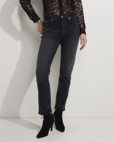 Charlotte High Rise Straight jeans 