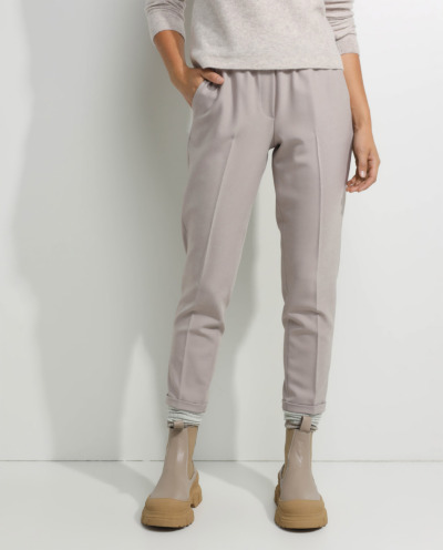 Wool-mix trousers