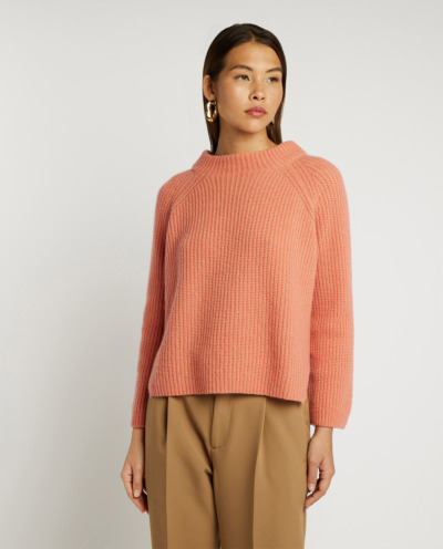 Cashmere-silk sweater