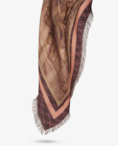 Pierre-Louis Mascia pure Silk Cotton scarf wrap 100% authentic