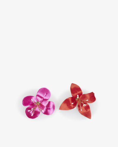 Floral earrings