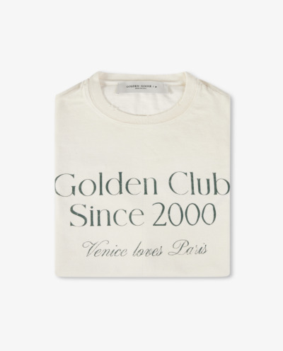 Golden Distressed T-shirt