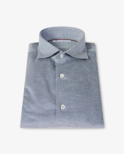 Andrew Jersey Oxford Shirt  