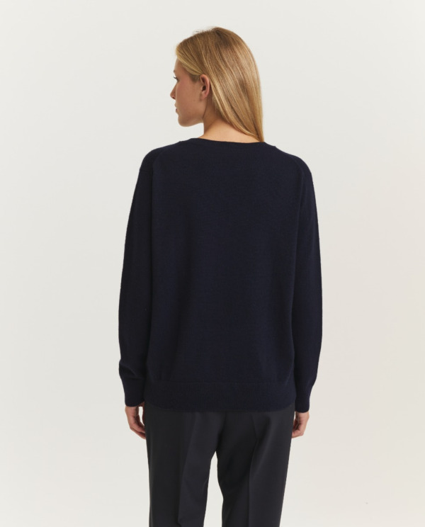 Cashmere V-hals trui