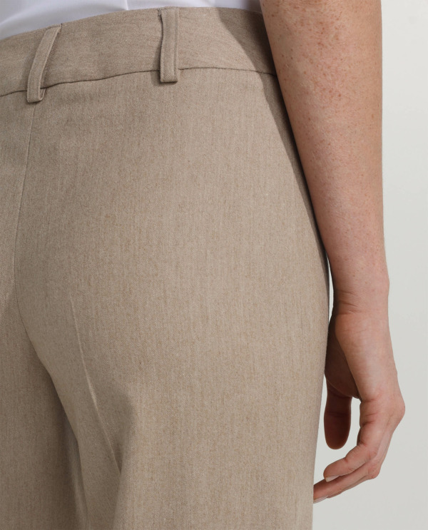 Wool-stretch trousers 
