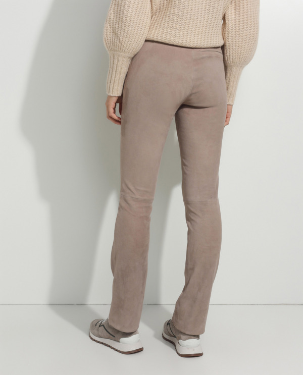 Suede Trousers