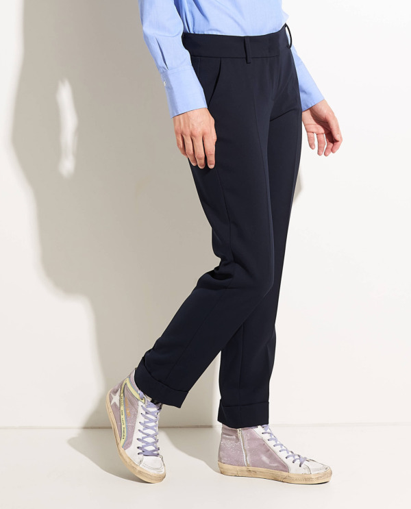 Polyester tailored pants