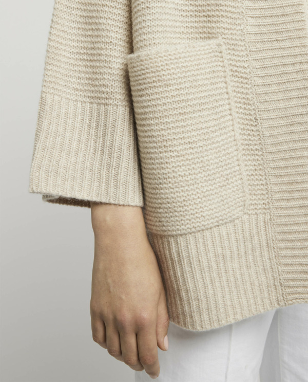 Wool-cashmere cardigan