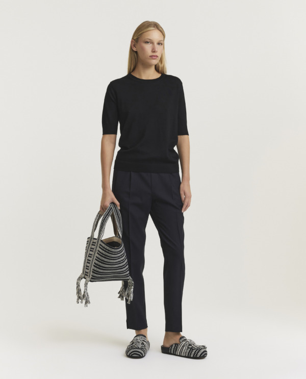 Merino wool top