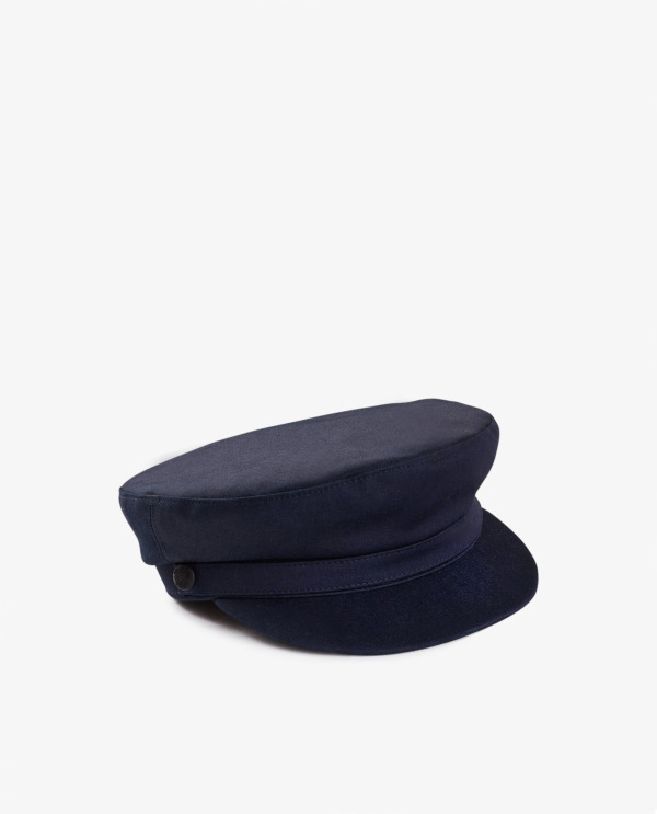Linen Baker Boy cap