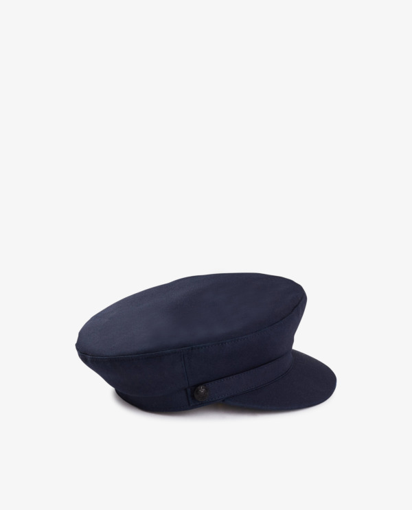 Linen Baker Boy cap