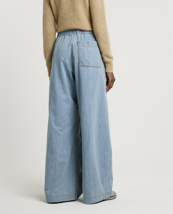 Wide leg jeans