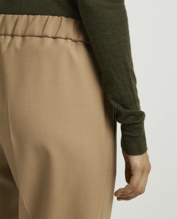 Wool blend pants