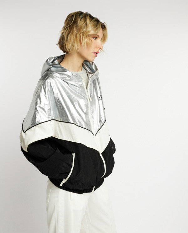 Oversized windbreaker