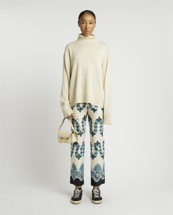 Wool-cashmere sweater