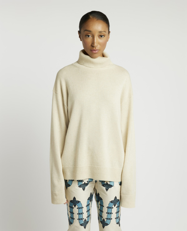 Wool-cashmere sweater