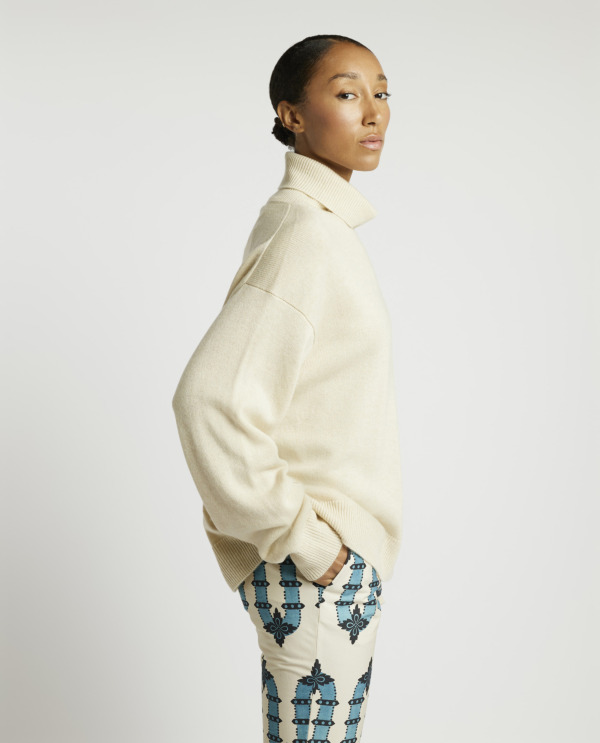 Wool-cashmere sweater