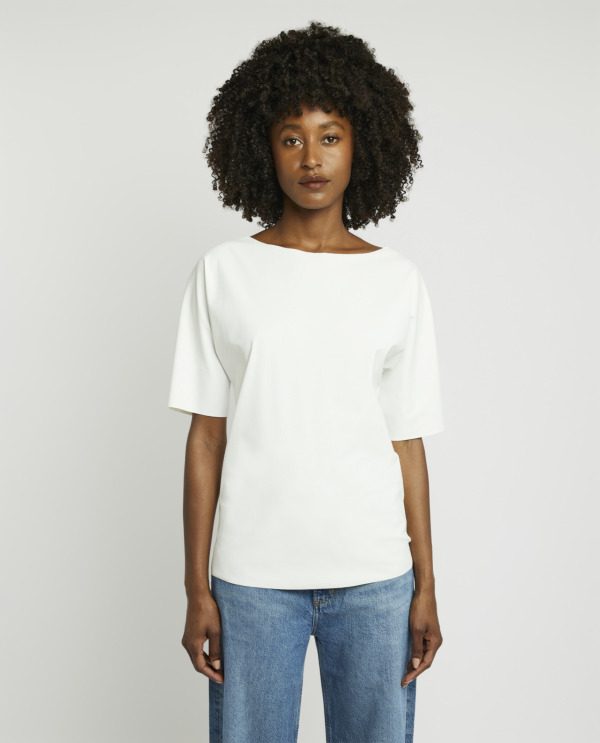 Boat-neck top