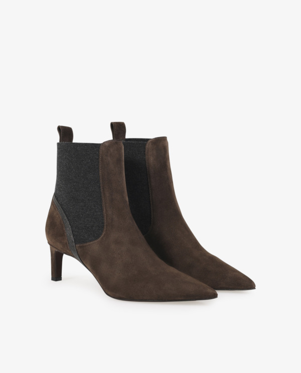 Suede boots 