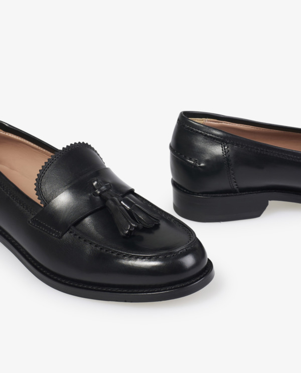 Leren loafers