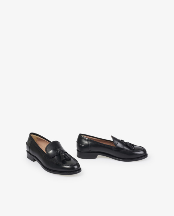 Leren loafers