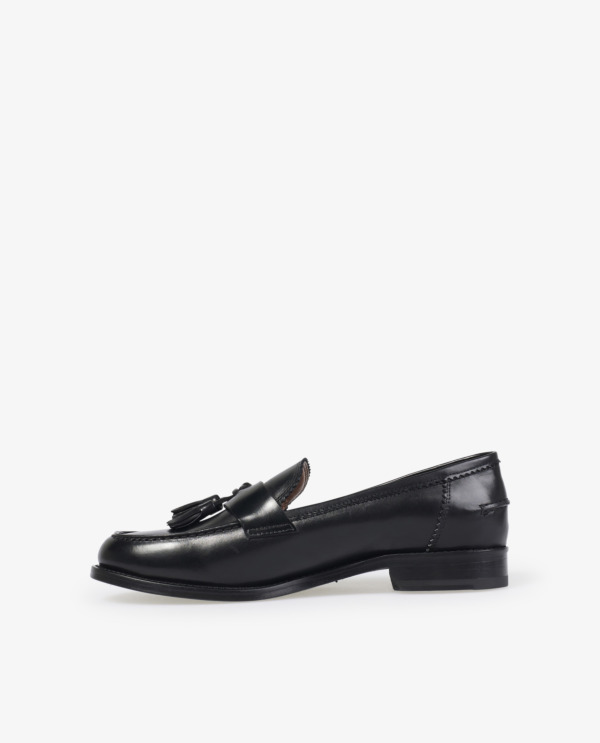 Leren loafers