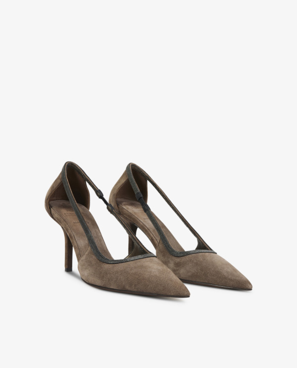 Suede pumps 