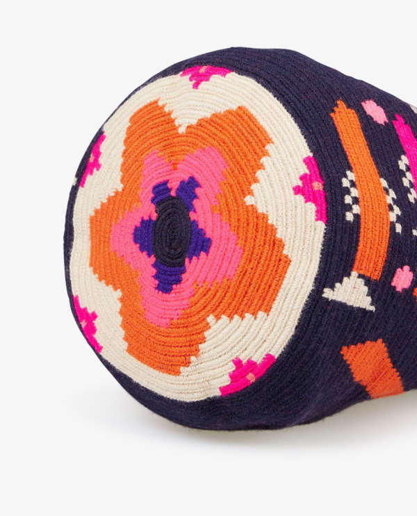 Hand-crocheted bag