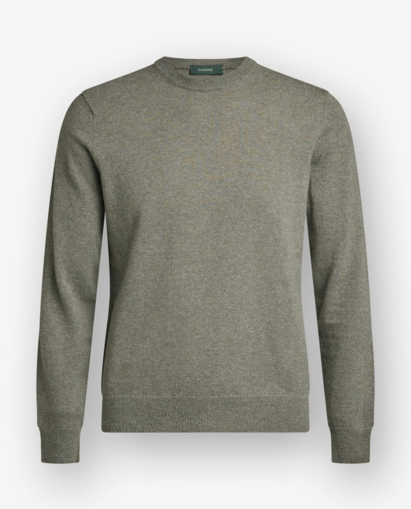 Wool Cashmere Crewneck